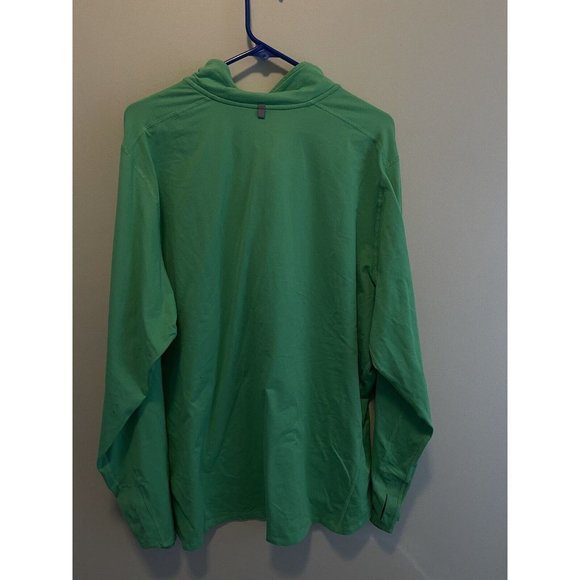 Men’s Nike Dri Fit Cobra Green Quarter Zip Pullover Running Size XXL - Picture 3 of 3
